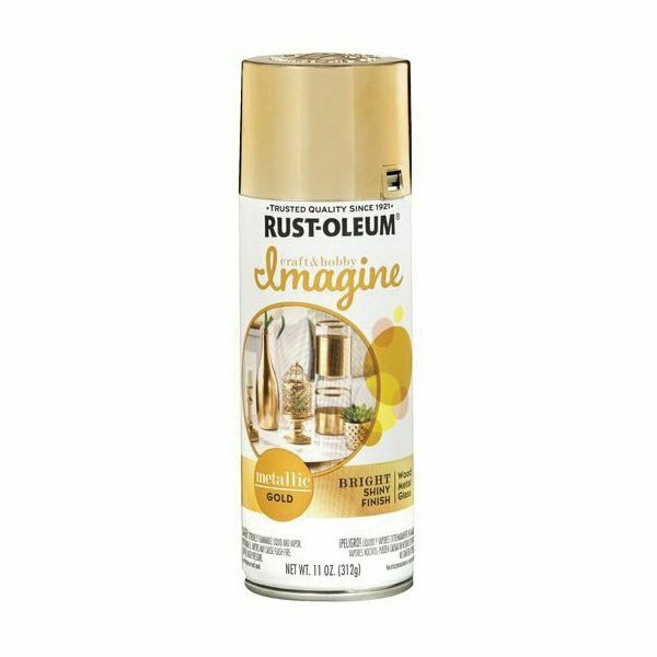 Rust-Oleum 11oz Metallic Gold Paint 355100